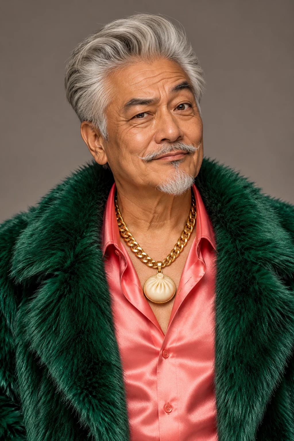 Original MC Uncle Bao portrait used as the input